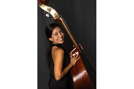 Claudia Arroyave double bass